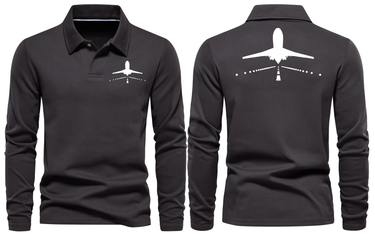 BOEING 717 LONG SLEEVE POLO
